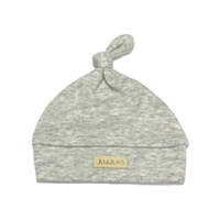 Juddlies Czapka Niemowlęca Light Grey Flec
