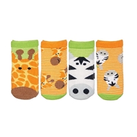 FlapJack Skarpetki Żyrafa/Zebra S 0-12M