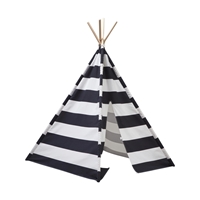 Kids Concept Namiot Tipi Czarno - Biały