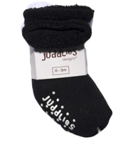 Juddlies Skarpetki Niemowlęce Black/White