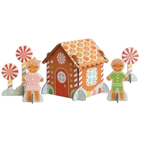Petit Collage Puzzle Przestrzenne Domek