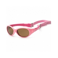 KOOLSUN Okulary FLEX Pink Hot Pink 3-6 lat