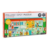 Petit Collage Puzzle z Labiryntem Dom