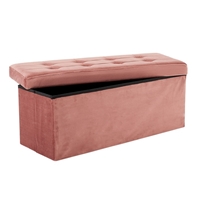 Kids Concept Puf Podłużny Velvet Apricot