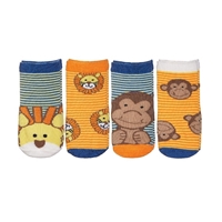 FlapJack Skarpetki Lew/Małpka S 0-12M