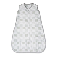 Lulujo Luxe Śpiworek Muślinowy Grey 0-6 m