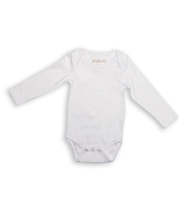 Juddlies Body Długi Rękaw White 12-18 m