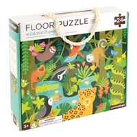 Petit Collage Puzzle Podłogowe Dżungla
