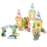 Petit Collage Puzzle Przestrzenne Syrenki