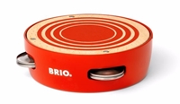BRIO Instrument Dla Dziecka Tamburyn Drewniany