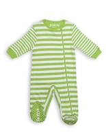 Juddlies Pajacyk Greenery Stripe 6-12 m