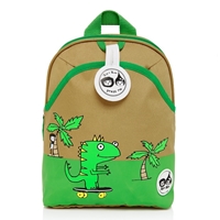 Zip & Zoe Plecak Mini ze Smyczą Dino Palm
