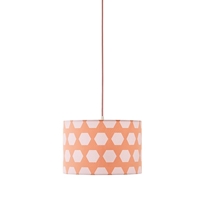 Kids Concept Lampa Wisząca Hexagon Apricot