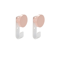Kids Concept Wieszak Linus Apricot 2 szt