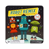 Petit Collage Magnetyczne Postacie Roboty