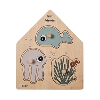 Done by Deer Puzzle Drewniane Sea Friends