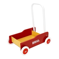 BRIO Pchacz Drewniany Do Nauki Chodzenia