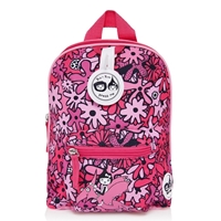 Zip & Zoe Plecak Mini ze Smyczą Floral Pin