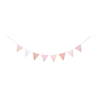 Kids Concept Edvin Girlanda Pink Multi