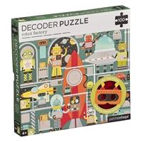 Petit Collage Puzzle Ukryte Obrazki Robot