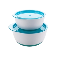 OXO Zestaw Miseczek z Pokrywką Aqua 2 szt