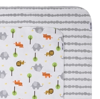 Zoocchini Kocyki Flanelowe 2 szt Safari