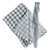 Lulujo Kocyk Dwustronny Warm Grey