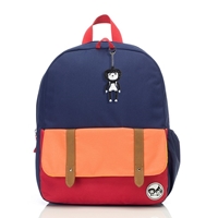 Zip & Zoe Plecak Junior Navy Color Block
