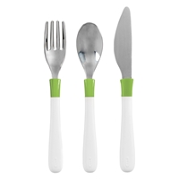 OXO Zestaw Sztućców Metalowych Green 3+