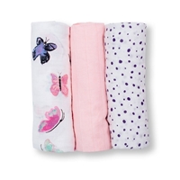 Lulujo Mini Pieluszki Butterfly 3 szt