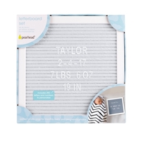Pearhead Tablica z Literkami Gray