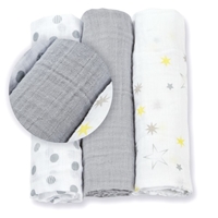 Lulujo Mini Pieluszki Calming Grey