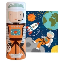 Petit Collage Puzzle w Skarbonce Kosmos