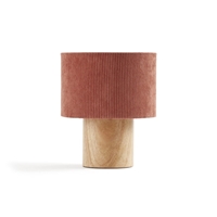 Kids Concept Lampa Stołowa Sztruksowa Rust