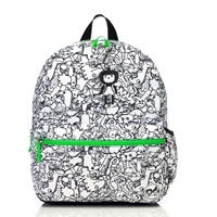 Zip & Zoe Plecak Junior Dino Black White