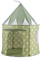Kids Concept Namiot Zielony w Gwiazdy