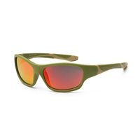 KOOLSUN Okulary SPORT Army Green 3-8 lat