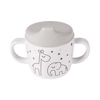 Done By Deer Dreamy Kubek z Ustnikiem Grey