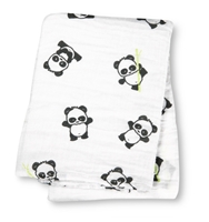 Lulujo Kocyk Muślinowy Panda
