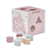 Kids Concept Edvin Sorter Drewniany Różowy