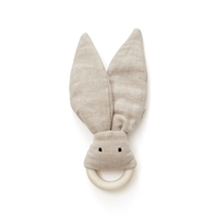 Kids Concept Gryzak Królik Lniany Beige