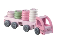 Kids Concept Ciężarówka z Klockami Pink