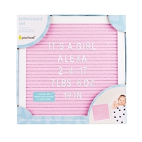 Pearhead Tablica z Literkami Pink
