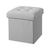 Kids Concept Puf z Pojemnikiem Grey