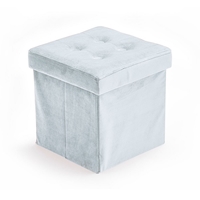 Kids Concept Puf Składany Velvet Blue