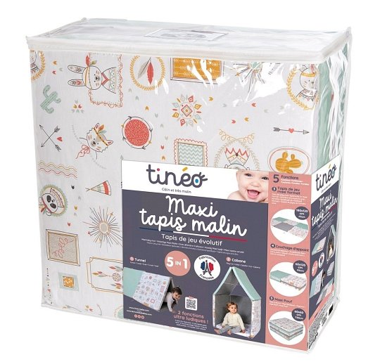 Tineo Wielofunkcyjna Mata do Zabawy MAXI 5w1 Indian