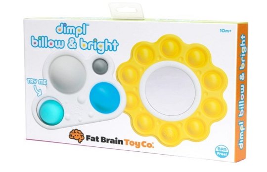 Fat Brain Toy Lusterko Bąbelki Dimpl Słoneczko i Chmurka