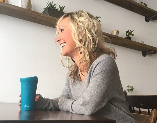 GoSili Kubek Podróżny Silikonowy Teal