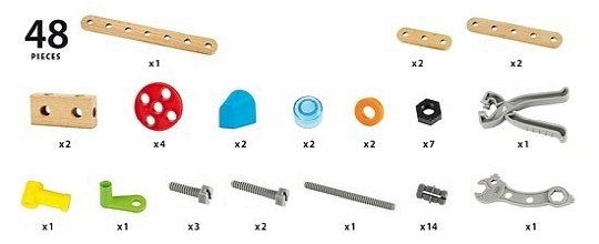 BRIO Builder Zestaw Startowy 49 el.