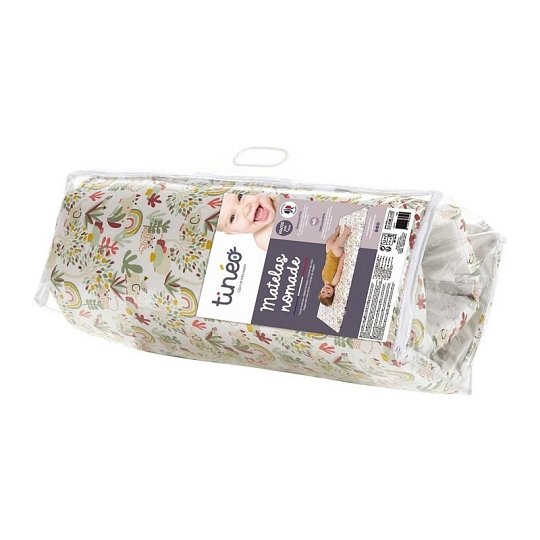 Tineo Materac Dla Niemowlaka Podróżny Jungle 60x120 cm